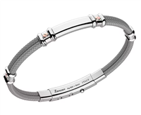 Bracciale Zancan Uomo Nautica in Argento EXB577R-GR